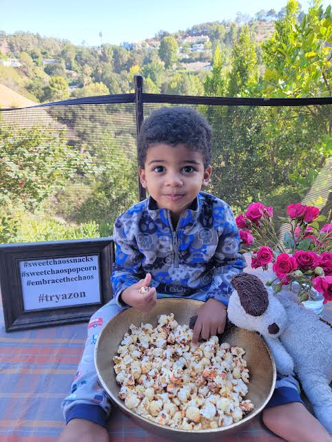 VenusEvent's tweet image. The perfect mix of sweet and salty #sweetchaospopcorn :) Kid and mommy approved!

Thank you @Tryazon for getting us hooked on the Fall flavors. Our favorites are candy corn and pumpkin spice. #embracethechaos
