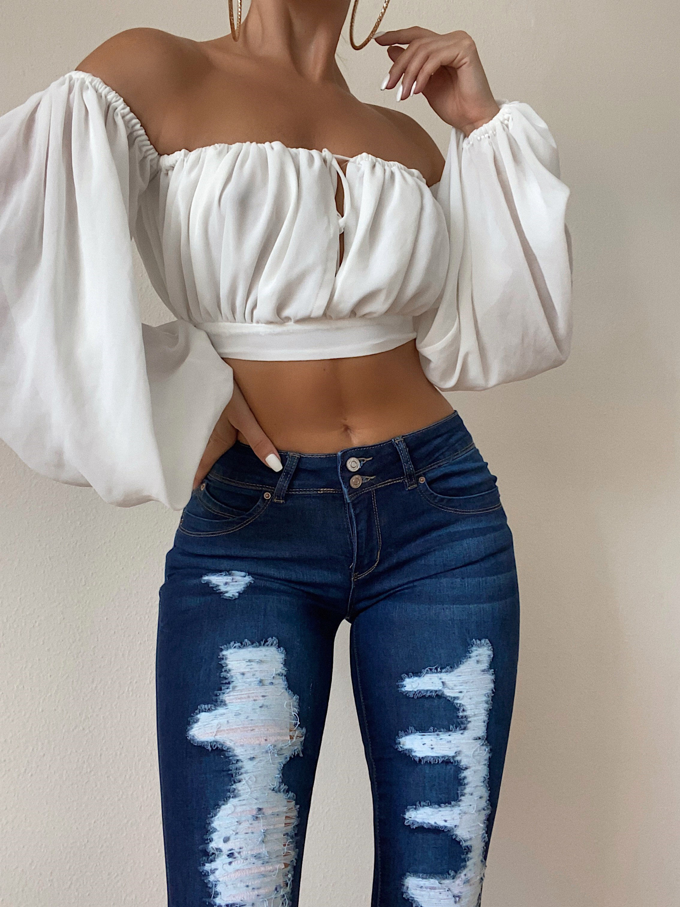 Ymi high store rise jeans