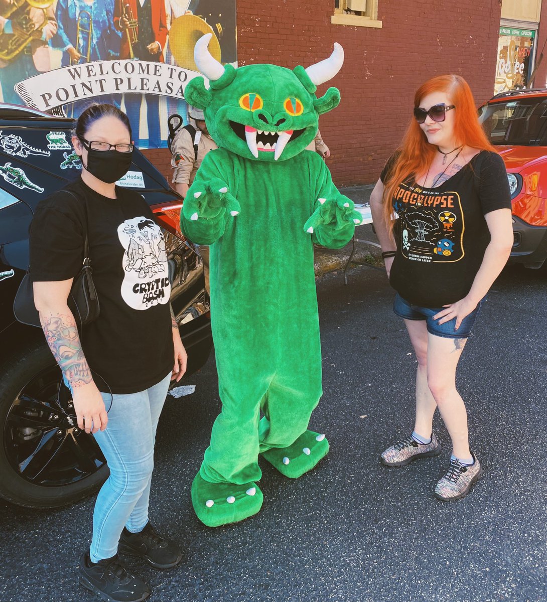 We caught a Hodag. 

#hodag #MothmanFestival