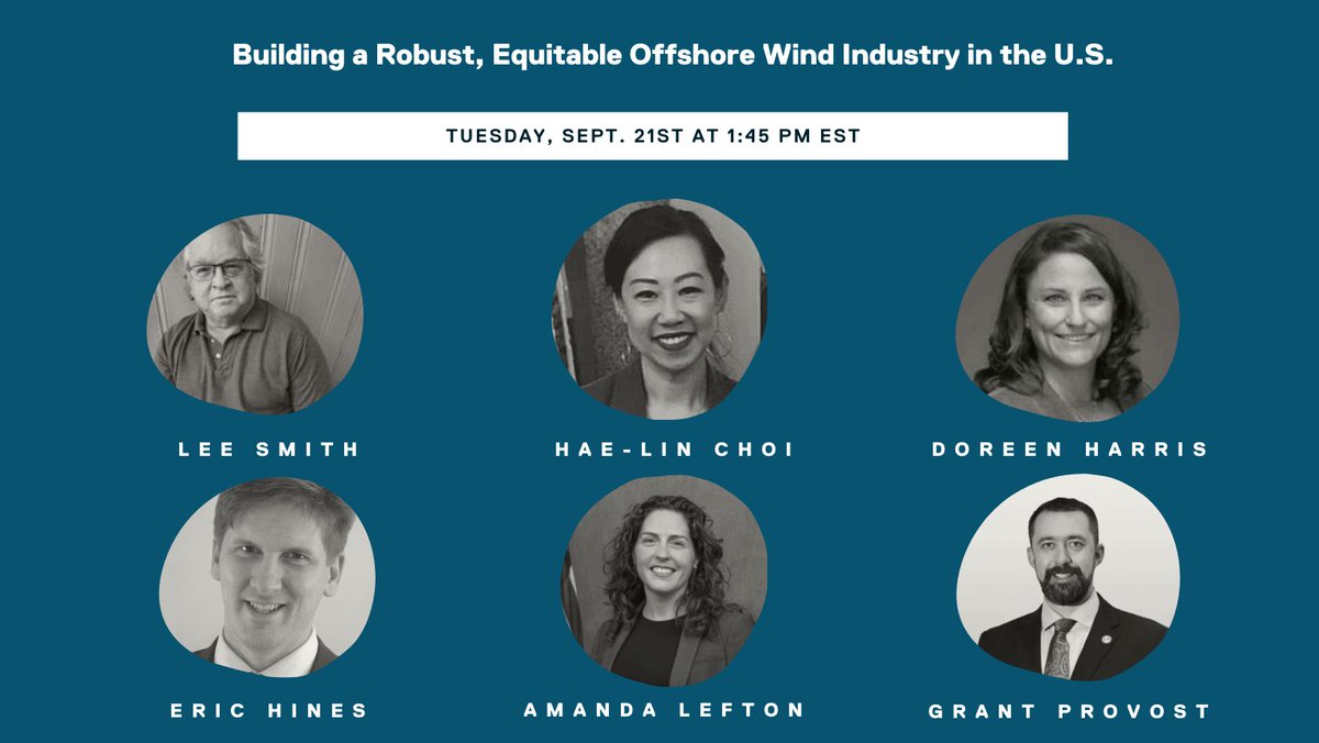 Labor is leading the fight for #ClimateAction! Join @Doreen_M_Harris and other panelists for the #ClimateJobsSummit tomorrow, September 21. Tune in at 1:45 p.m. ET for 'Building a Robust, Equitable #OffshoreWind Industry in the US': bit.ly/ClimateJobsSum… @climatejobsny