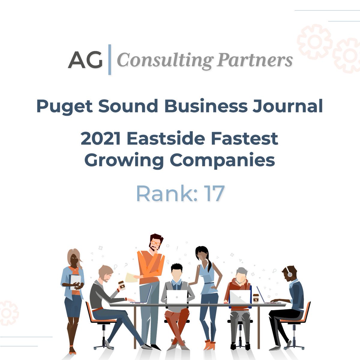 agconspartners's tweet photo. 5th year in a row!!! Super proud of our AG Consulting Partners, Inc. team.!!! #agcp #psbj https://t.co/PeAAuNC8Nw