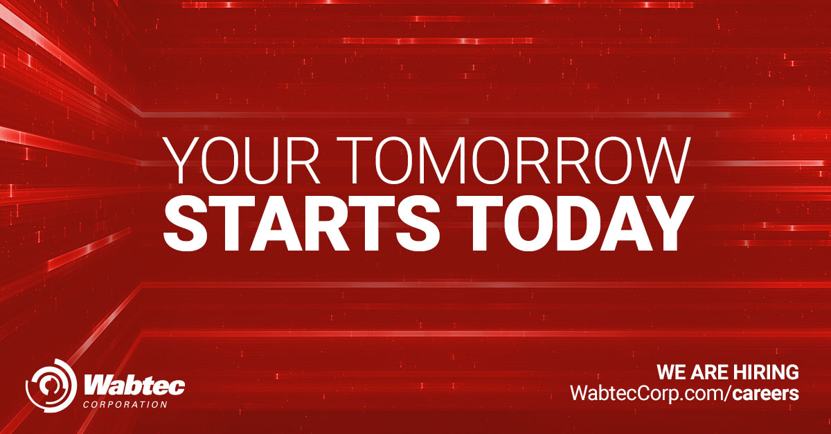 WabtecCorp's tweet photo. We are hiring! @WabtecCorp is hiring for a variety of job functions around the globe. Search and apply for current opportunities here: https://t.co/W71fZEIDu3

#WeAreHiring #MakeYourMove #MoveAndImproveTheWorld #WabtecCareers #WeAreWabtec https://t.co/S6TUj4t53u