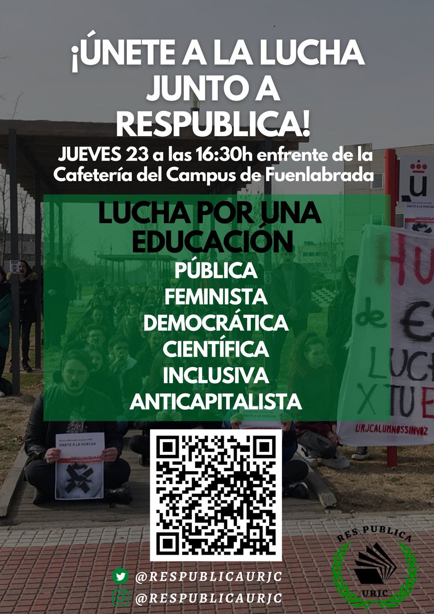Res Publica URJC 🔻 tweet media