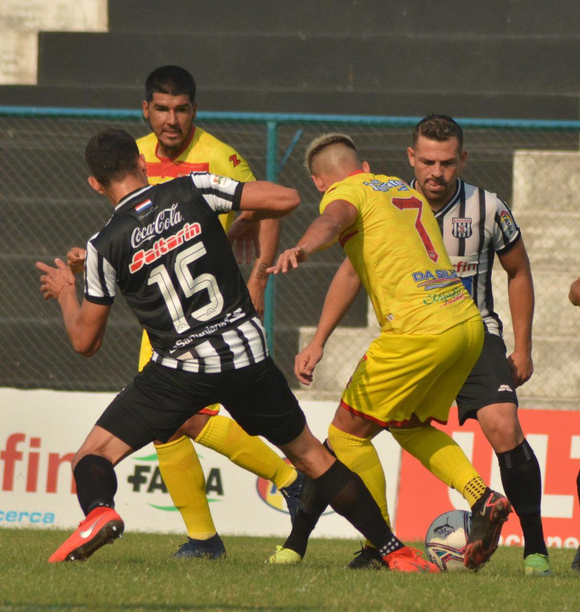 Csantanimedia's tweet photo. #intermedia2021 |  ¡ENTRETIEMPO!

#SANTANI 0-0 Gral. Caballero JLM

#juegaelmasgrandedelinterior
#vamossantani https://t.co/ELjdGnBmU3