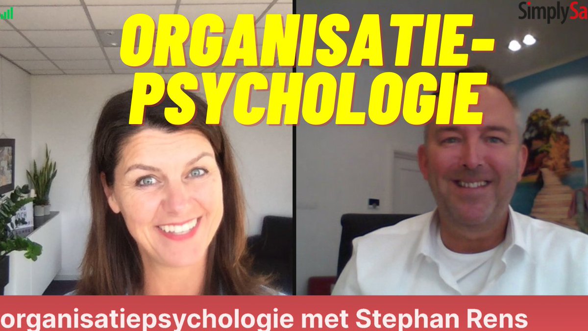 SimplySas in gesprek met @StephanRens over #organisatiepsychologie youtu.be/EIphvuejgoE via <a href="/YouTube/">YouTube</a>