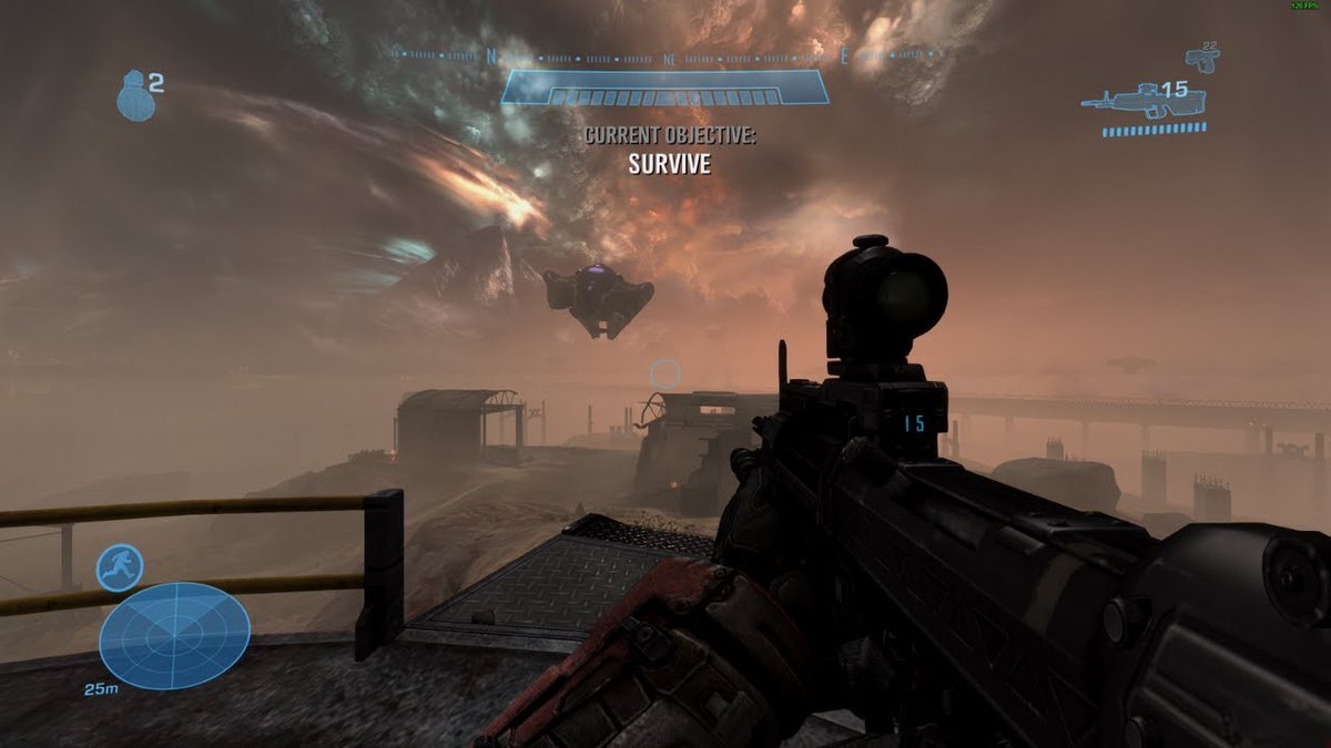 Xbox's tweet image. "I promise I won't cry. It's just a single frame from a game."

The single frame: