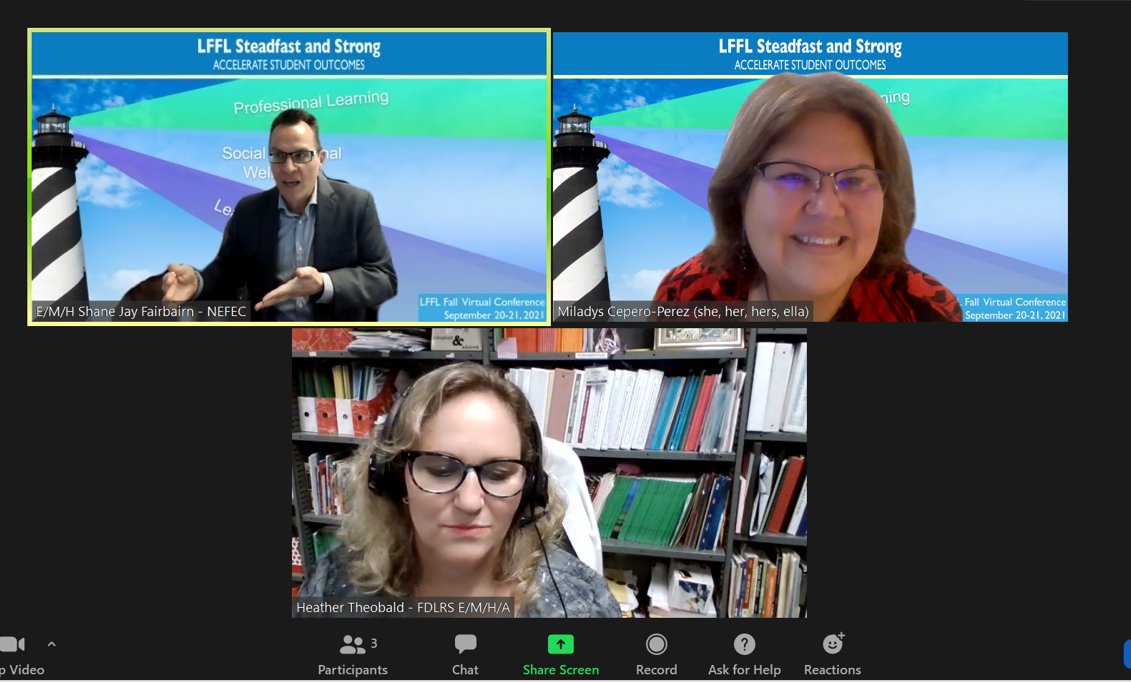 Mcepero's tweet photo. @CEO_NewTeachCen
 
@NewTeacherCtr
 exceptional session at 
@FASDPL
! It is critical for our school leaders and teachers to identify and replicate components of an Optimal Learning Environment, so students will be emotionally, intellectually, and physically safe! #LFFL21 https://t.co/iWHYyvLME9