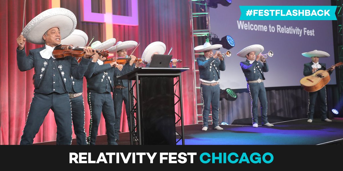 We've had some pretty... interesting #RelativityFest opening keynotes over the years. Do you have a favorite?

While we're virtual this time around, we still aim to bring some smiles. Register so you won't miss the action in 2 weeks: ow.ly/ocRa50Gdeff #FestFlashback