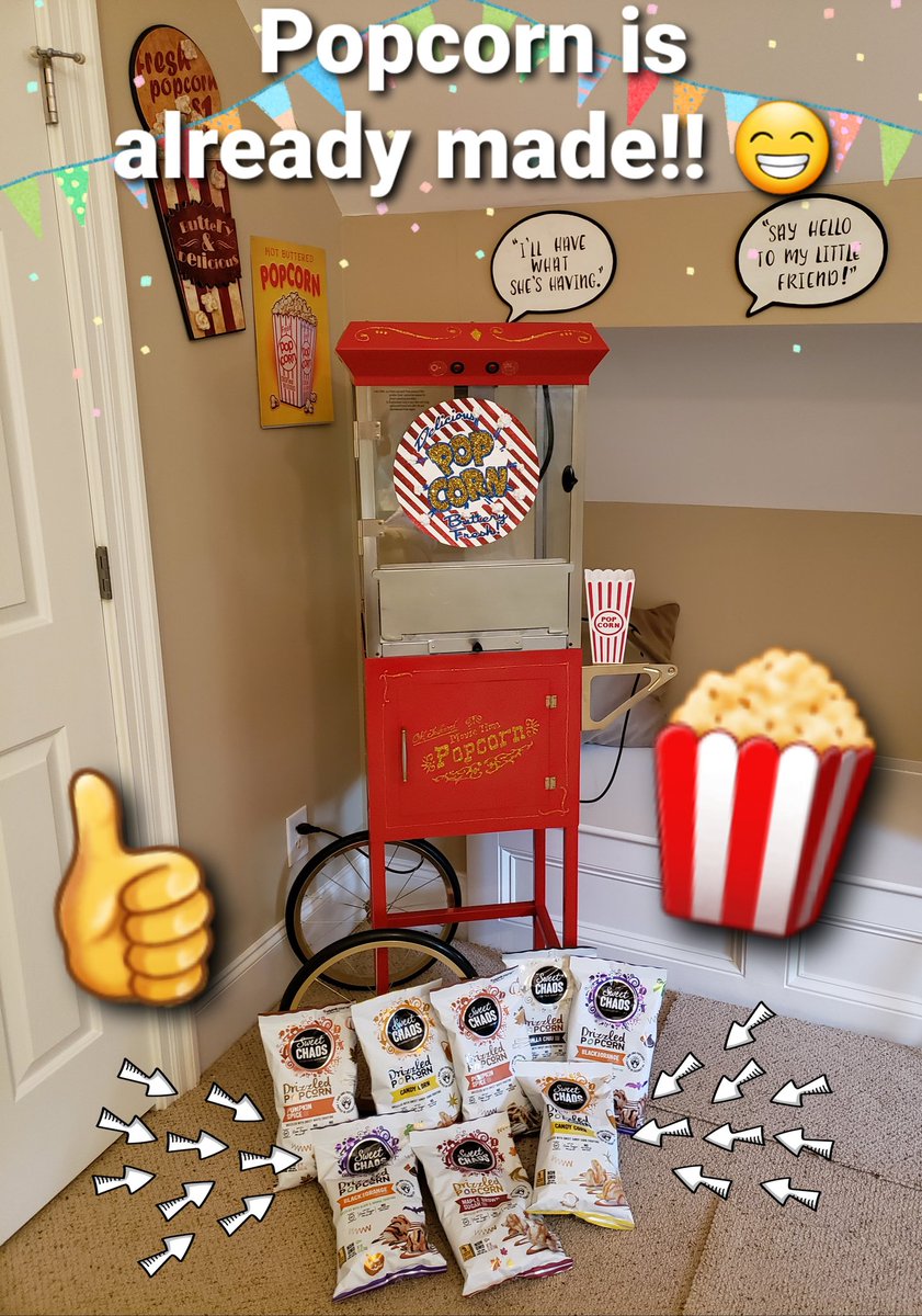 ddmurphy1's tweet photo. Popcorn is already made!! 😋👍🍿🎉❤#tryazon #tryazonparty #sweetchaospopcorn #sweetchaossnacks #embracethechaos https://t.co/jTAlg23DR1