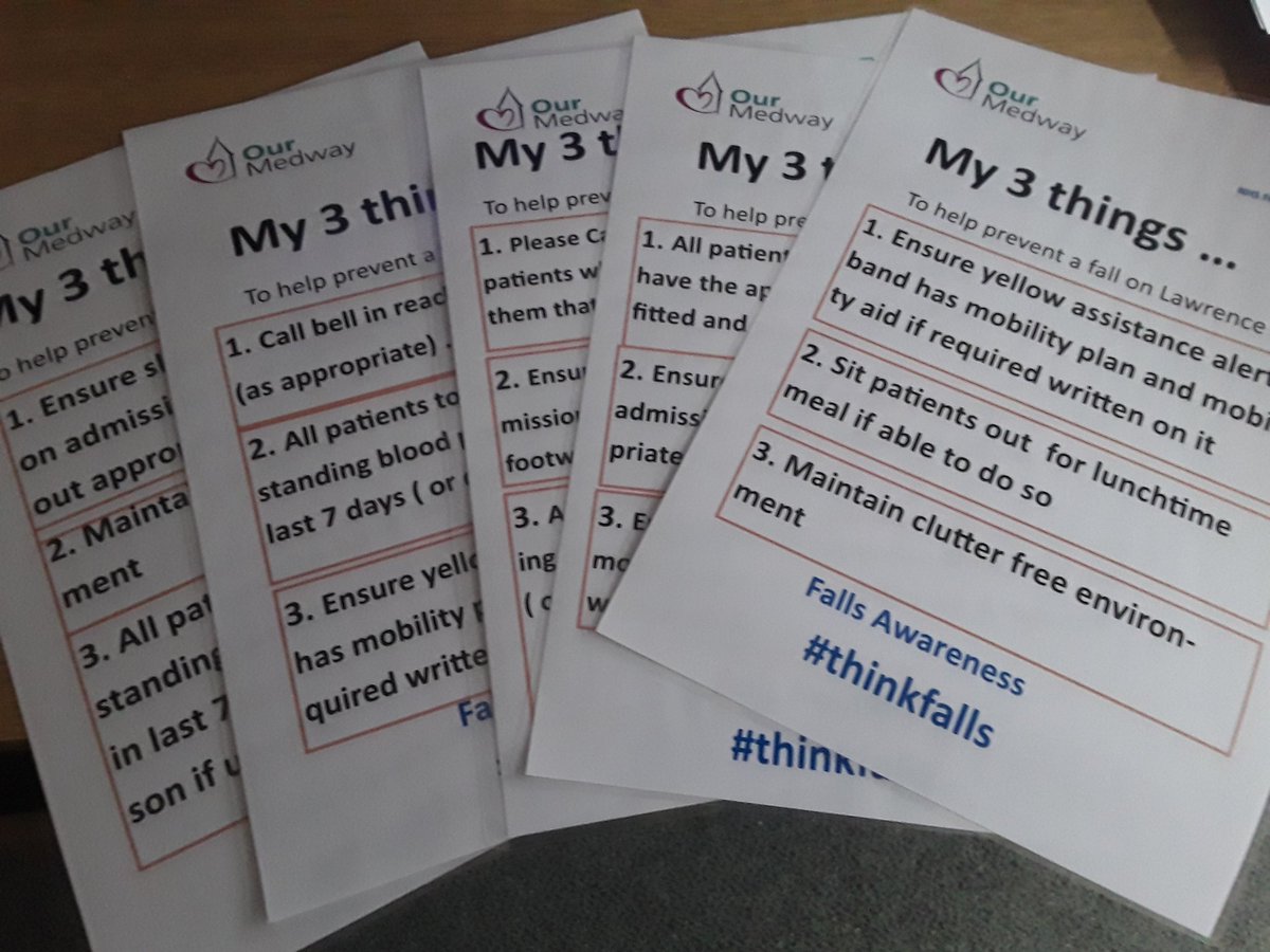 Kerry O'Neill (@kerrysliptrip) on Twitter photo Its Falls awareness week <a href="/Medway_NHS_FT/">Medway NHS Foundation Trust</a> and the ward pledges are in! #FallsAwarenessWeek #thinkfalls Its Falls awareness week <a href="/Medway_NHS_FT/">Medway NHS Foundation Trust</a> and the ward pledges are in! #FallsAwarenessWeek #thinkfalls