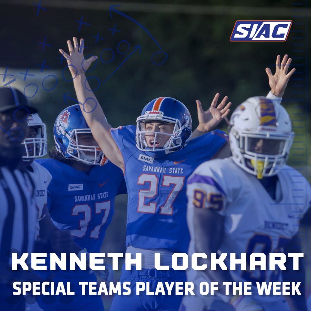 TheSIAC's tweet photo. Here are the SIAC Football Players of the week from Week 3! Way to put on a great performance on the field 🏈🏆 
•
•
 #SIAC #Football #NCAA #LeadersRiseHere https://t.co/LAyu9R53JG