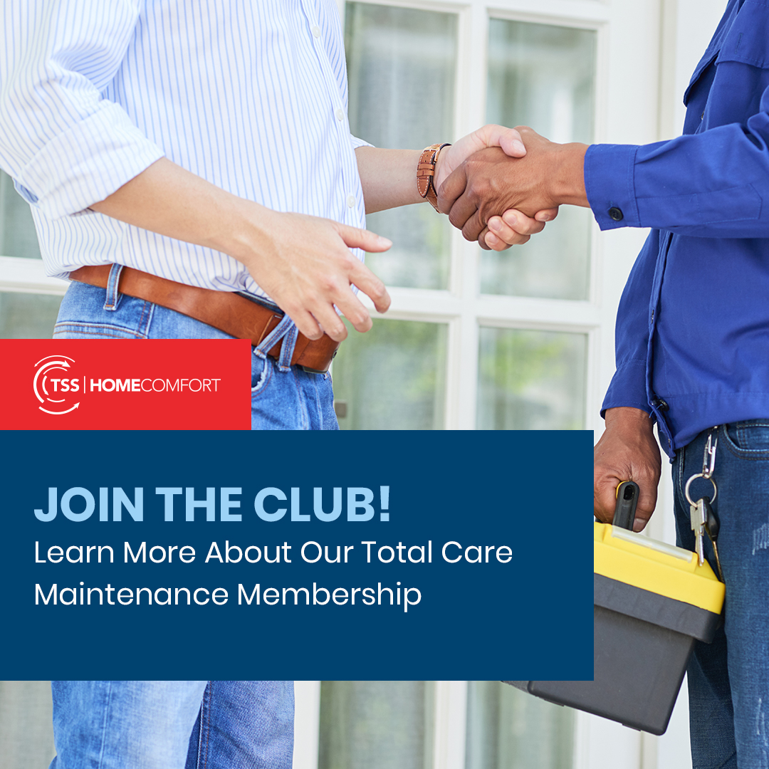 TSSHomeComfort's tweet photo. Enjoy 24/7 emergency service with no after hours fees, reduced service fee, FREE fall maintenance on furnace, FREE spring maintenance on air conditioner, FREE safety check, and SO much more! Learn more about our Total Care Maintenance Membership today! 👇

https://t.co/yn4GubTMZz https://t.co/Celq8x3jdP