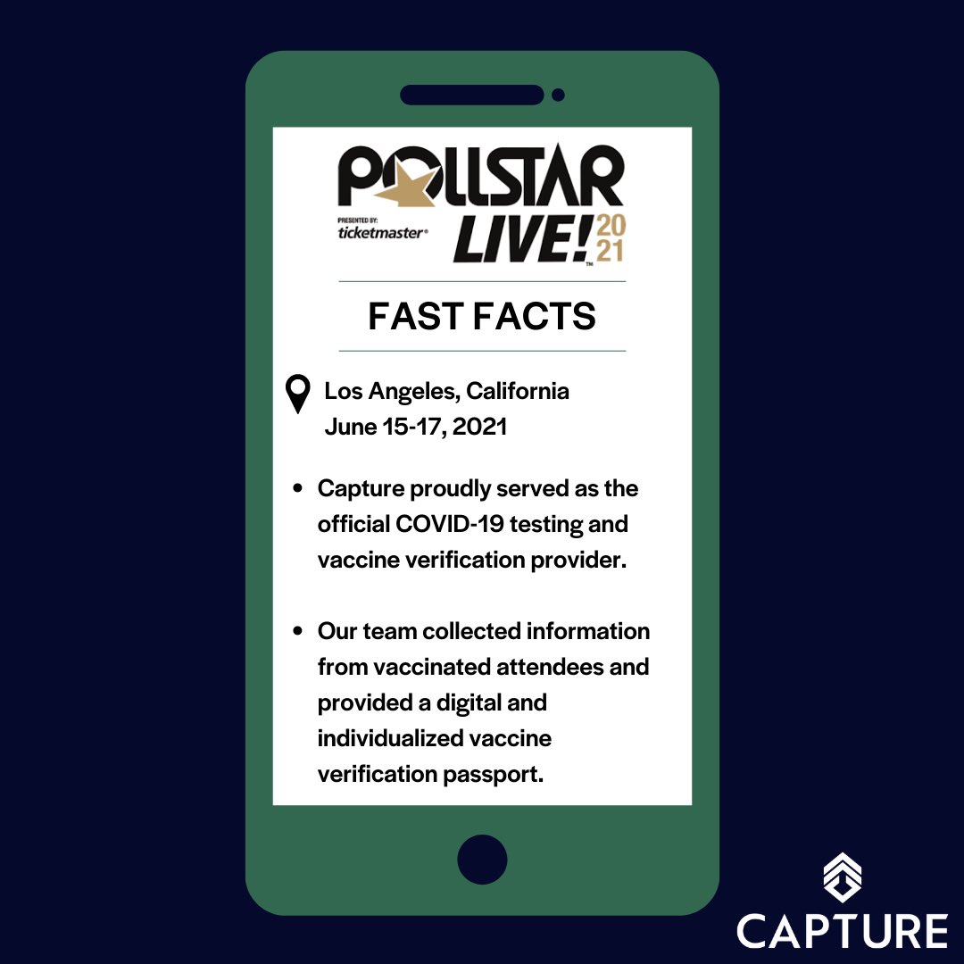 The <a href="/Pollstar/">Pollstar</a> Live! 2021 Conference was a success. Capture partnered with Oakview Group for the event to ensure that entertainment professionals could safely collaborate face-to-face with confidence.
