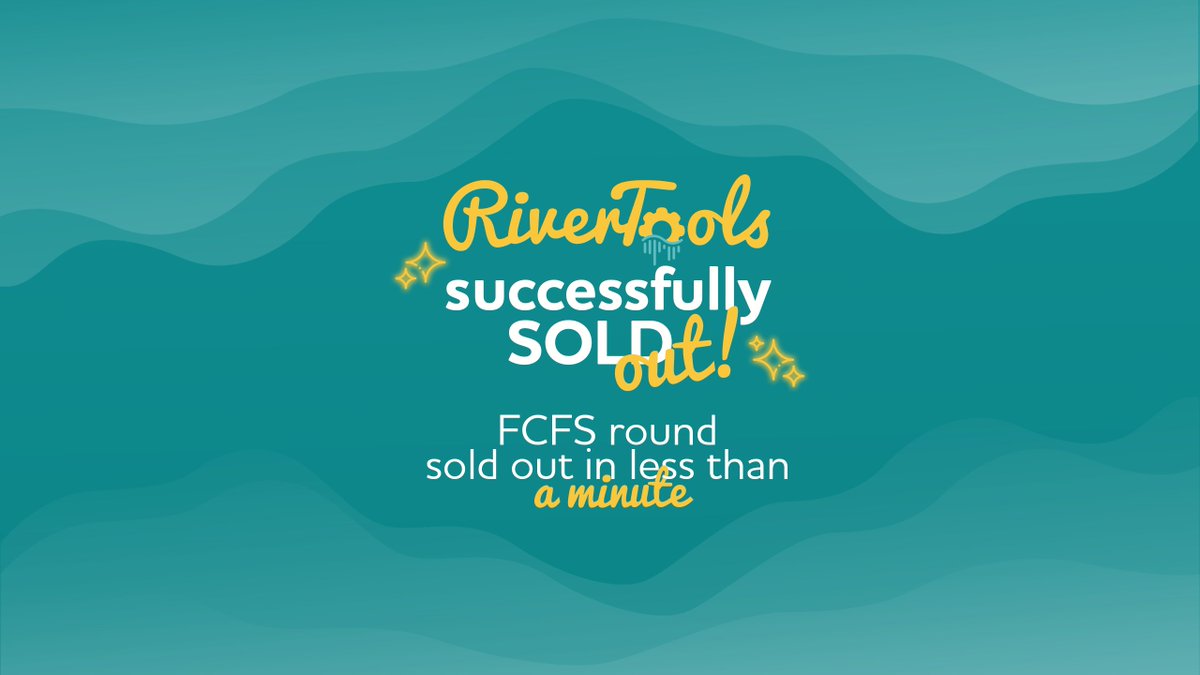 River_Tools's tweet photo. Thank you for your support! 

We successfully raised 1250 MOVR for our project on Moonpad. FCFS round sold out in less than a minute. 

Listing &amp; claim tomorrow at 9 AM UTC, on Tuesday the 21st. On @MoonSwapDEX 

$TOOLS #Moonriver #Moonpad #mSWAP https://t.co/ydjswhchcG