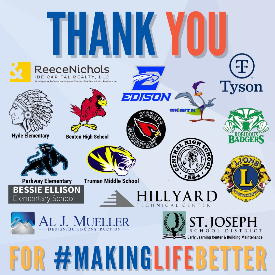 United Way St Joseph (@unitedwaystjoe) on Twitter photo Shout out to these organizations for running United Way Campaigns this week! Thank you for #MakingLifeBetter #UWCampaign #thanksamillionmondays <a href="/TysonFoods/">Tyson Foods</a> <a href="/ParkwaySJSD/">ParkwayPanthers</a> Shout out to these organizations for running United Way Campaigns this week! Thank you for #MakingLifeBetter #UWCampaign #thanksamillionmondays <a href="/TysonFoods/">Tyson Foods</a> <a href="/ParkwaySJSD/">ParkwayPanthers</a>
