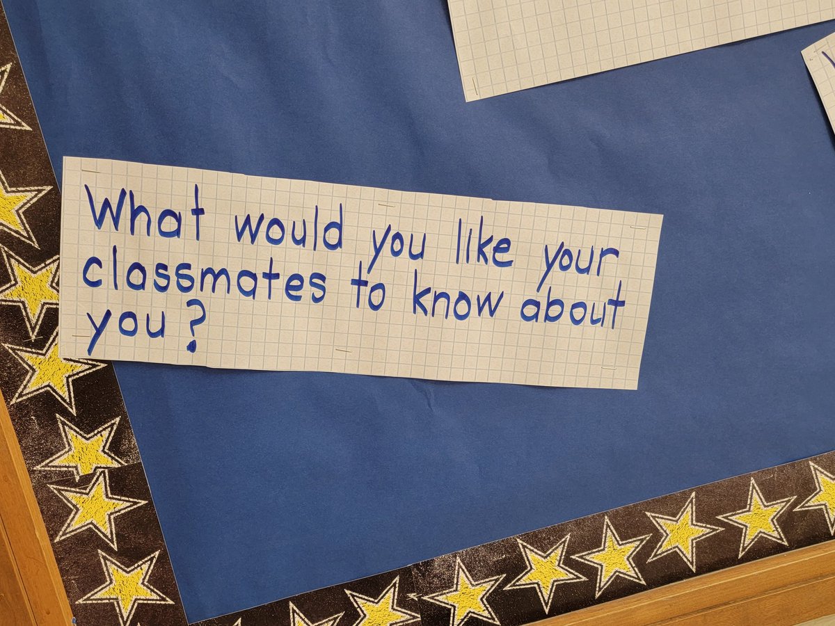 fionabennett77's tweet photo. Getting to know my new students.  Building relationships, asking questions and listening to their answers. @tdsb_helen @schan_tdsb @LC2_TDSB https://t.co/ybcuEqsF4n