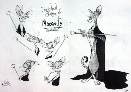 Thinking about the animated Cats movie we missed out on, today. 