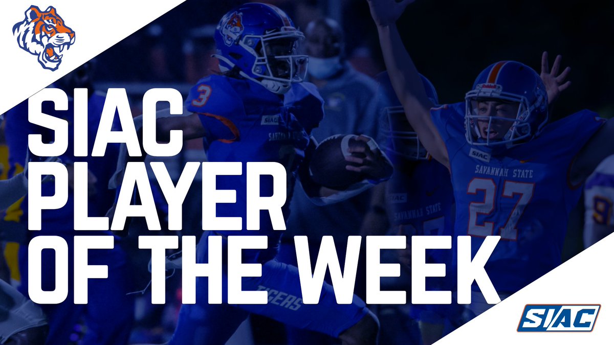 SavStateTigers's tweet image. 𝙂𝙞𝙗𝙗𝙤𝙣𝙨, 𝙇𝙤𝙘𝙠𝙝𝙖𝙧𝙩 𝙀𝙖𝙧𝙣 𝙎𝙄𝘼𝘾 𝙋𝙡𝙖𝙮𝙚𝙧 𝙊𝙛 𝙏𝙝𝙚 𝙒𝙚𝙚𝙠 𝘼𝙬𝙖𝙧𝙙𝙨

STORY bit.ly/3AFNgoB

#HailSSU | #SSU