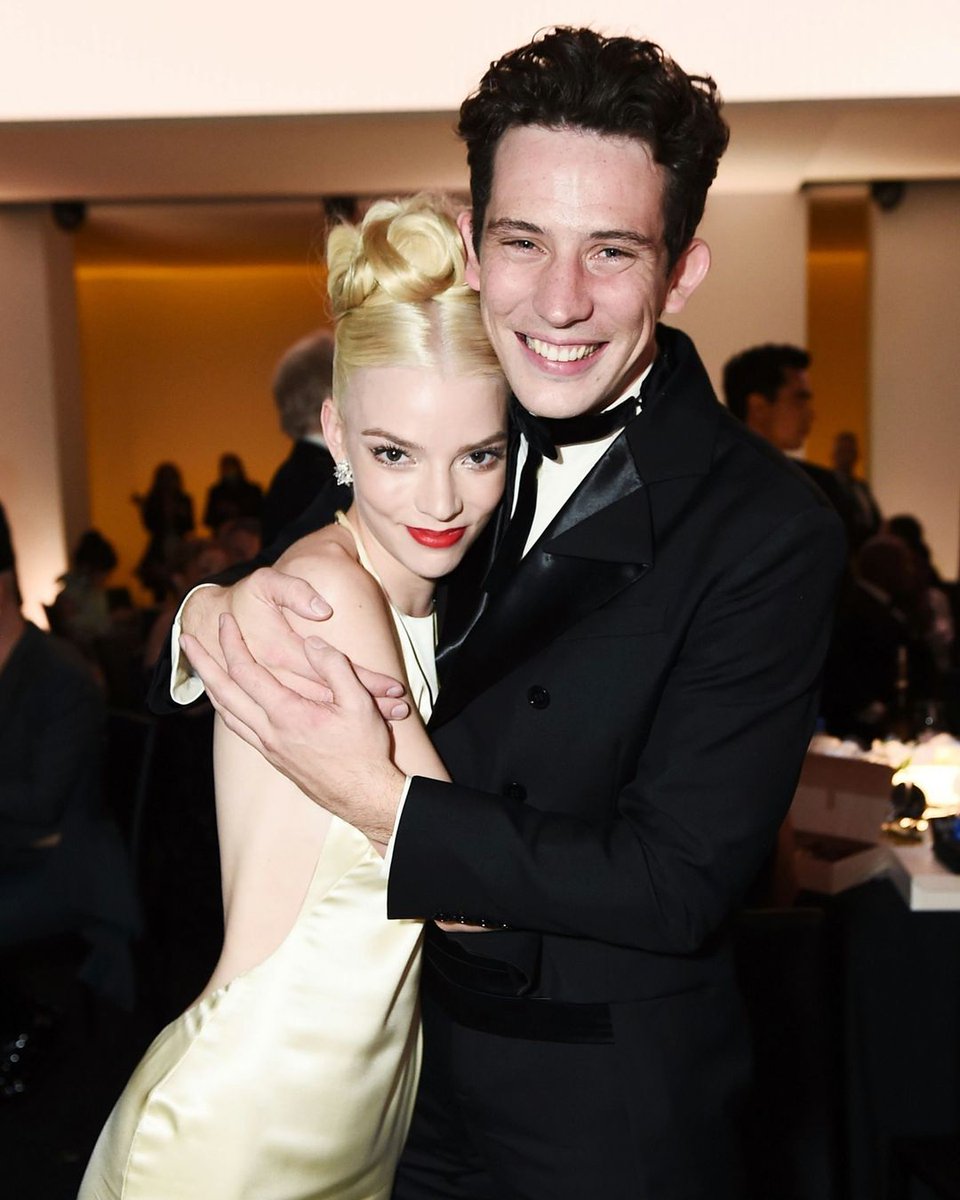 What an absolute delight ✨Our EMMA. stars Anya Taylor-Joy and Josh O’Connor reunited at the #Emmys last night! #Repost from @ENews (📷: getty)