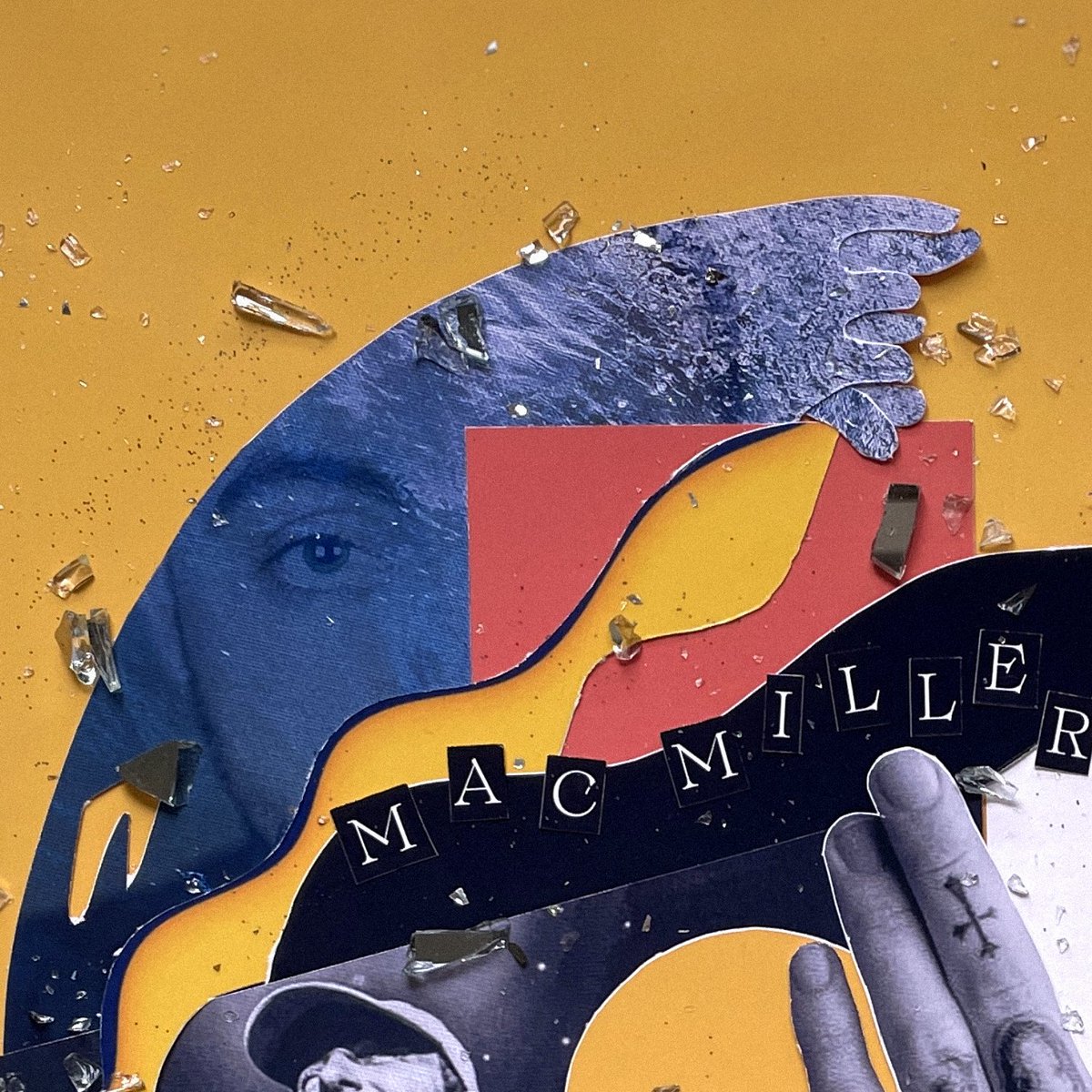 NT17studios's tweet photo. My reimagination/collage cover art of Mac Miller's "Faces" album cover, originally designed by @millermccormick and now re-designed by Samuel Jerome Mason for the October 15 streaming release. #macmiller #faces https://t.co/drSdFZOf47
