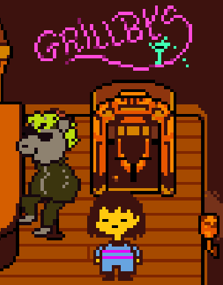 vgdunkey's tweet photo. Me on the set of Undertale. https://t.co/ofXpOoLPNW