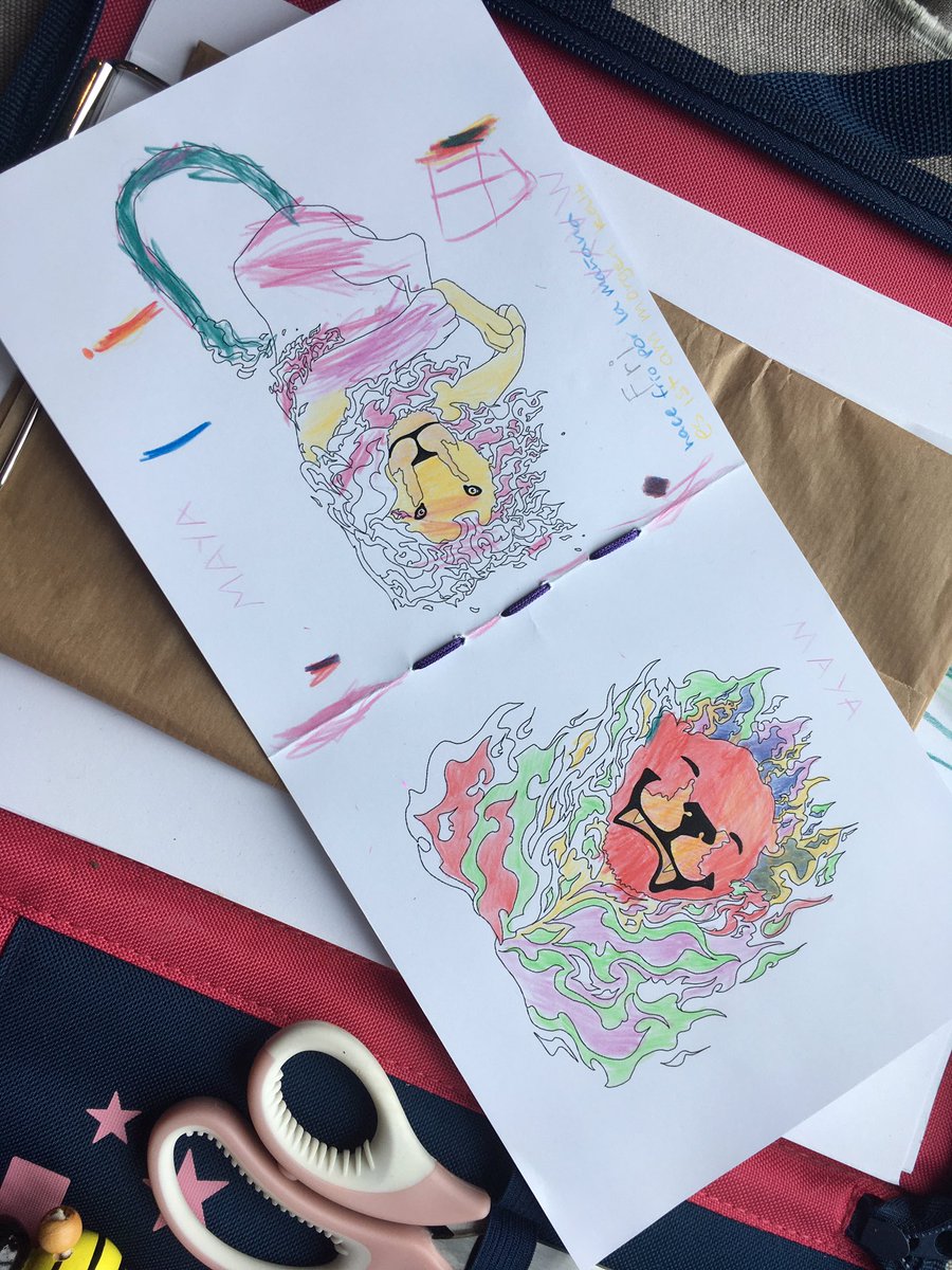 SapperNikki's tweet photo. Hi! So I’m new here, and wanted to show one of my creations. A coloring book I created for my niece to enjoy ^-^ 

#coloringbook #firelion #illustration #childrensbook https://t.co/uJhinYCgXs
