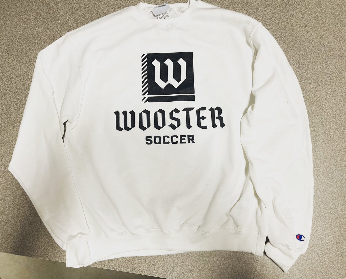 Wooster Soccer Sweatshirts are complete ✔️
#screenprint #champion #soccer