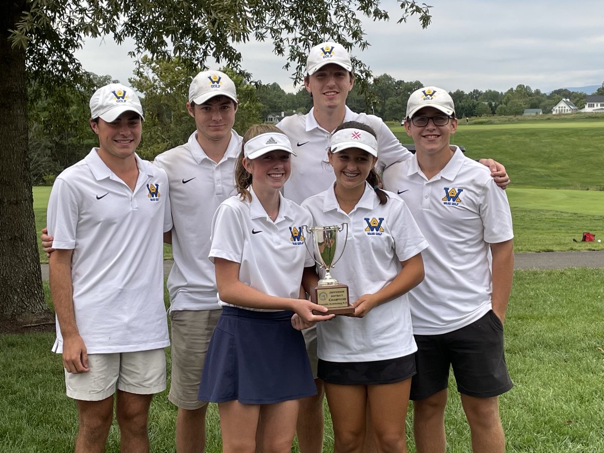 Warriors capture the 2021 Jefferson District golf championship…