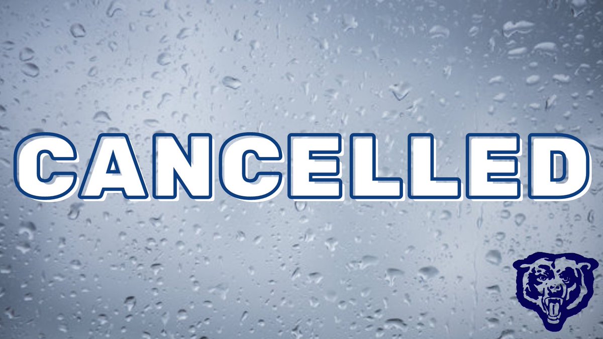Today’s JCPS Championship was cancelled due to rain.