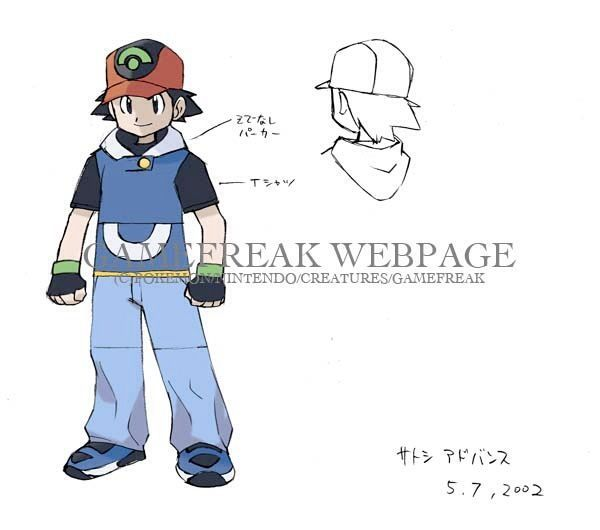 Early Pokemon concept shows Ash almost had a different design - Dexerto