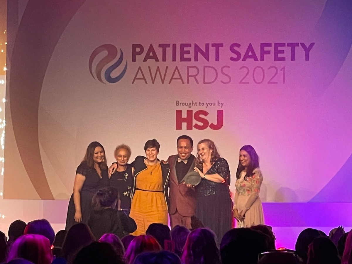 @MaudsleyNHS @HSJ_Awards So proud of this group of professionals and our SUCAG representative @MaudsleyNHS