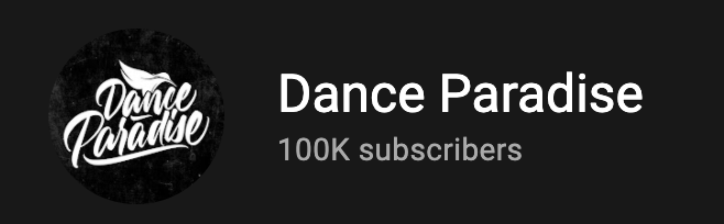 Congrats to <a href="/DanceParadiseYT/">Dance Paradise</a> on hitting 100k on <a href="/YouTube/">YouTube</a>!