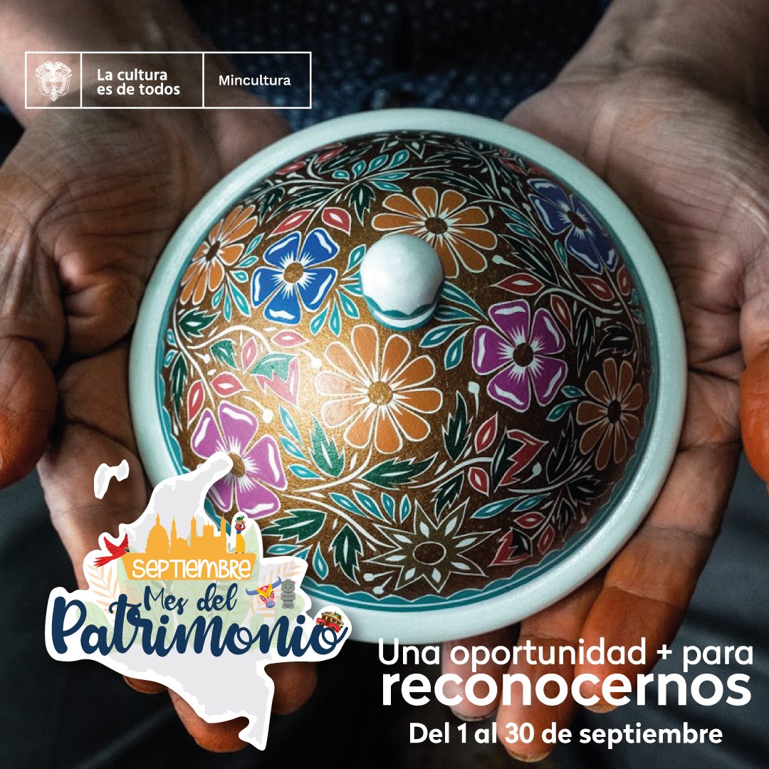 Hablemos del Patrimonio Vivo 🙋🏻
¿Recuerdan las cerámicas decoradas a mano bajo esmalte del <a href="/ElCarmenV/">Alcaldía El Carmen de Viboral</a>? 
Mañana a las 4pm hablaremos sobre la postulación a la Lista Representativa del Patrimonio Cultural Inmaterial en facebook.com/patrimoniovigi…
¡Los esperamos! 🔛
#MesDelPatrimonio