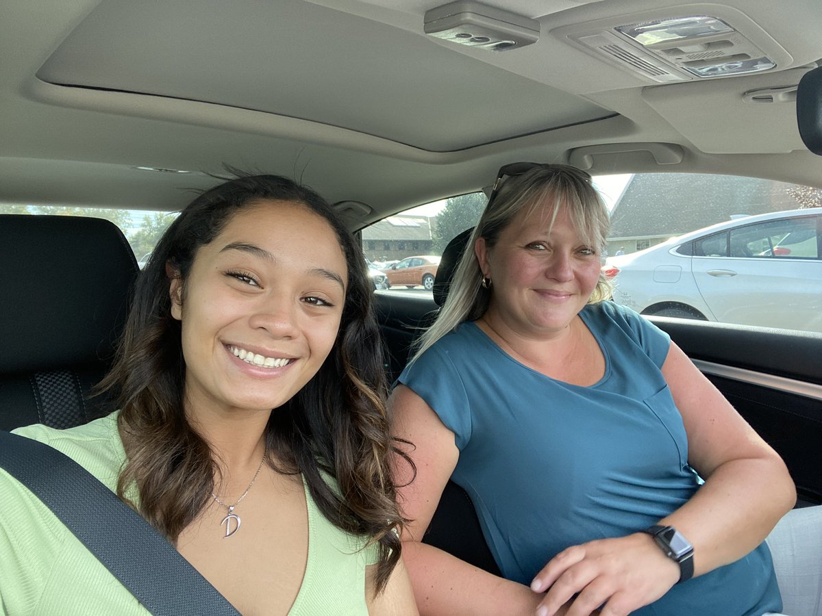 Jen_Bendlis's tweet photo. We did our civic duty today. Her first election! 💜 https://t.co/wyfP6d4DlW