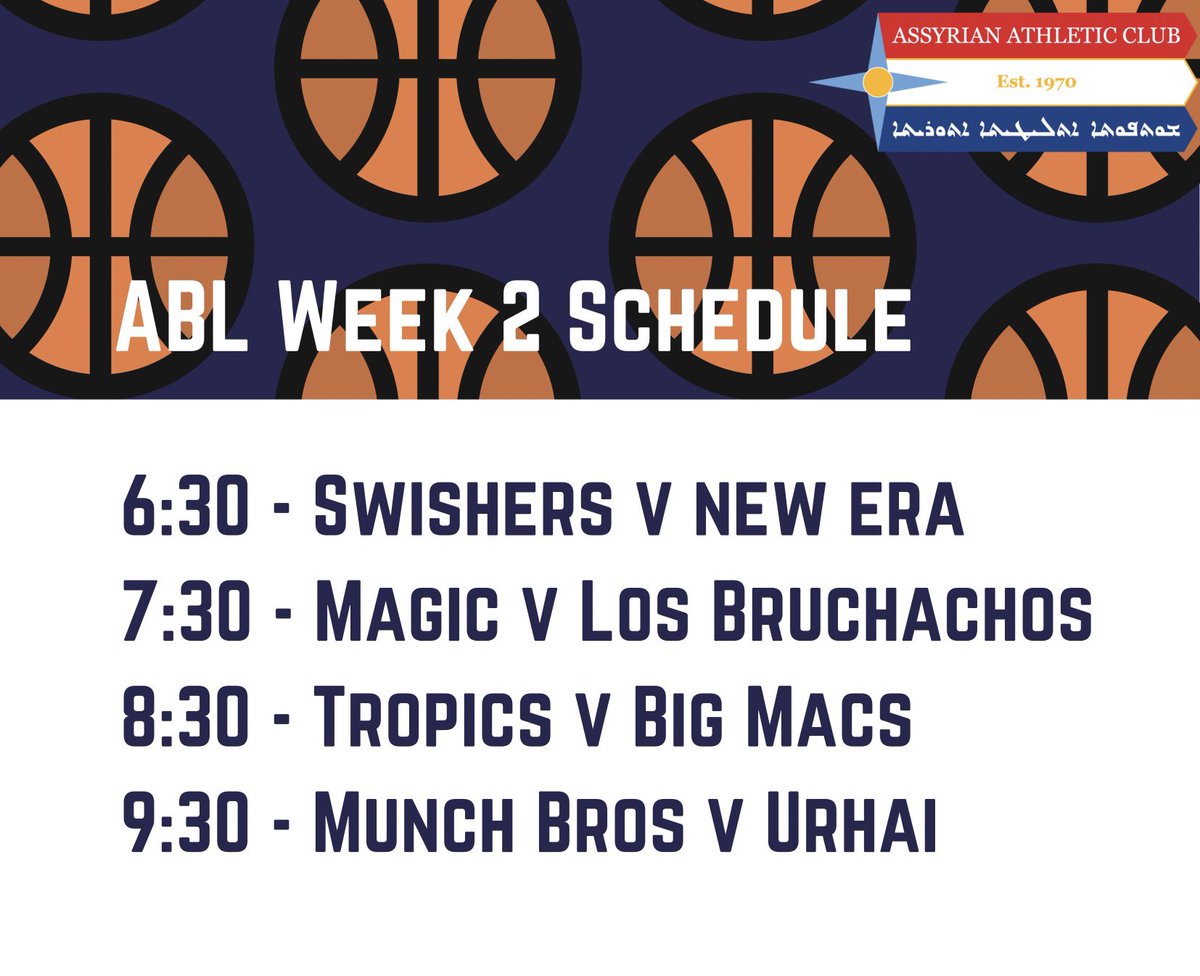 ChicagoAbl's tweet photo. Week 2 popping off this week! Come check out the games at feldman! https://t.co/DiJ6A3H9Hh