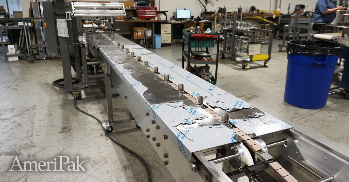 ameri_pak's tweet image. Assembly has started for a new H150 #HorizontalFlowWrapper. #packagingsolution
