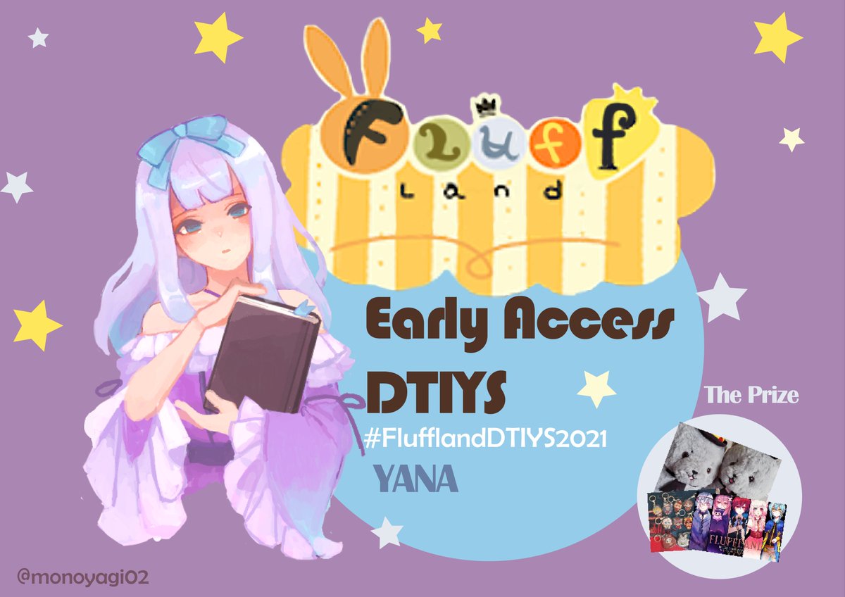 fluffness02's tweet image. #FlufflandDTIYS2021
To celebrate the release of Fluffland, we're going to organize a DTIYS challenge from September 21 (start of early access) to November 21 (date of release)
The challenge will be held on Instagram instagram.com/p/CUDrgqLKqWF/