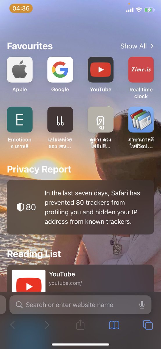 Punponny's tweet image. ตั้งวอลซาฟารีได้ กรี้ดดดดดดด❤️‍🔥 #iOS15 #ios15th