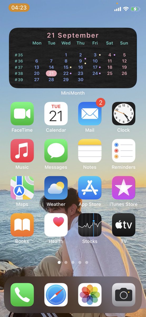 Punponny's tweet image. ตั้งวอลซาฟารีได้ กรี้ดดดดดดด❤️‍🔥 #iOS15 #ios15th