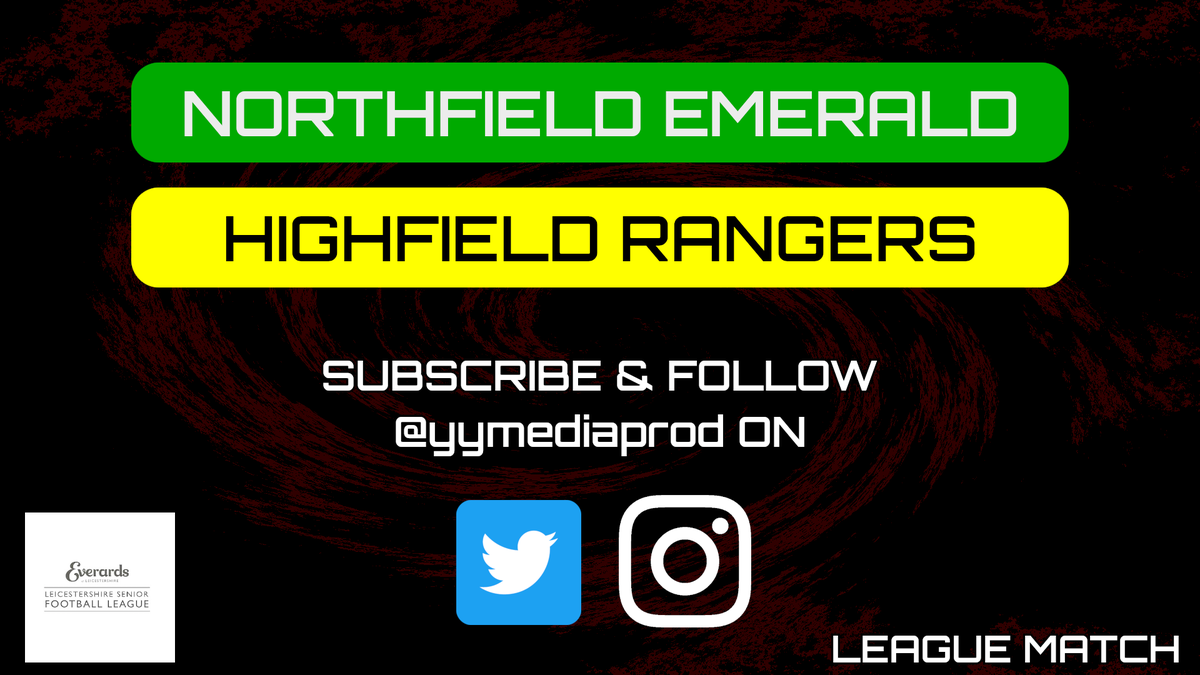 Football live streams are back tomorrow on the Youtube channel.

<a href="/NEFC2013/">Northfield Emeralds FC</a> VS <a href="/HighfieldRange1/">Highfield Rangers Official</a> - 7:30PM KICK-OFF

<a href="/officialLSL1/">official LSL</a> PREMIER DIVISION MATCH

GROUND - <a href="/EmeraldCentre/">Emerald Centre</a> 

Another match is coming up this Thursday if things go to plan, and it's a big one.
