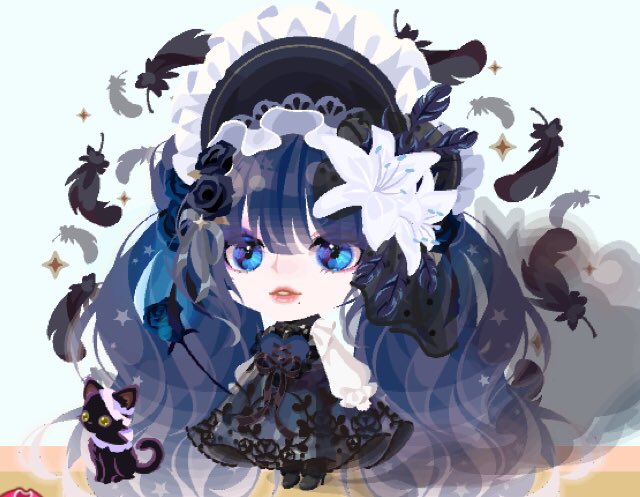 エルの大切なヘッドドレスのtwitterイラスト検索結果
