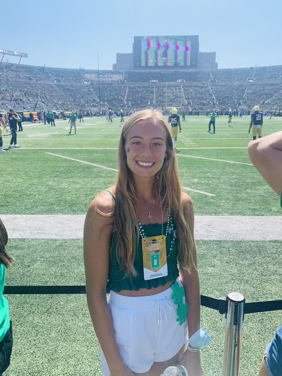 reese_saa's tweet photo. Thank you Notre Dame Track &amp; Field for a great official visit weekend! https://t.co/kgxvPsFhNY