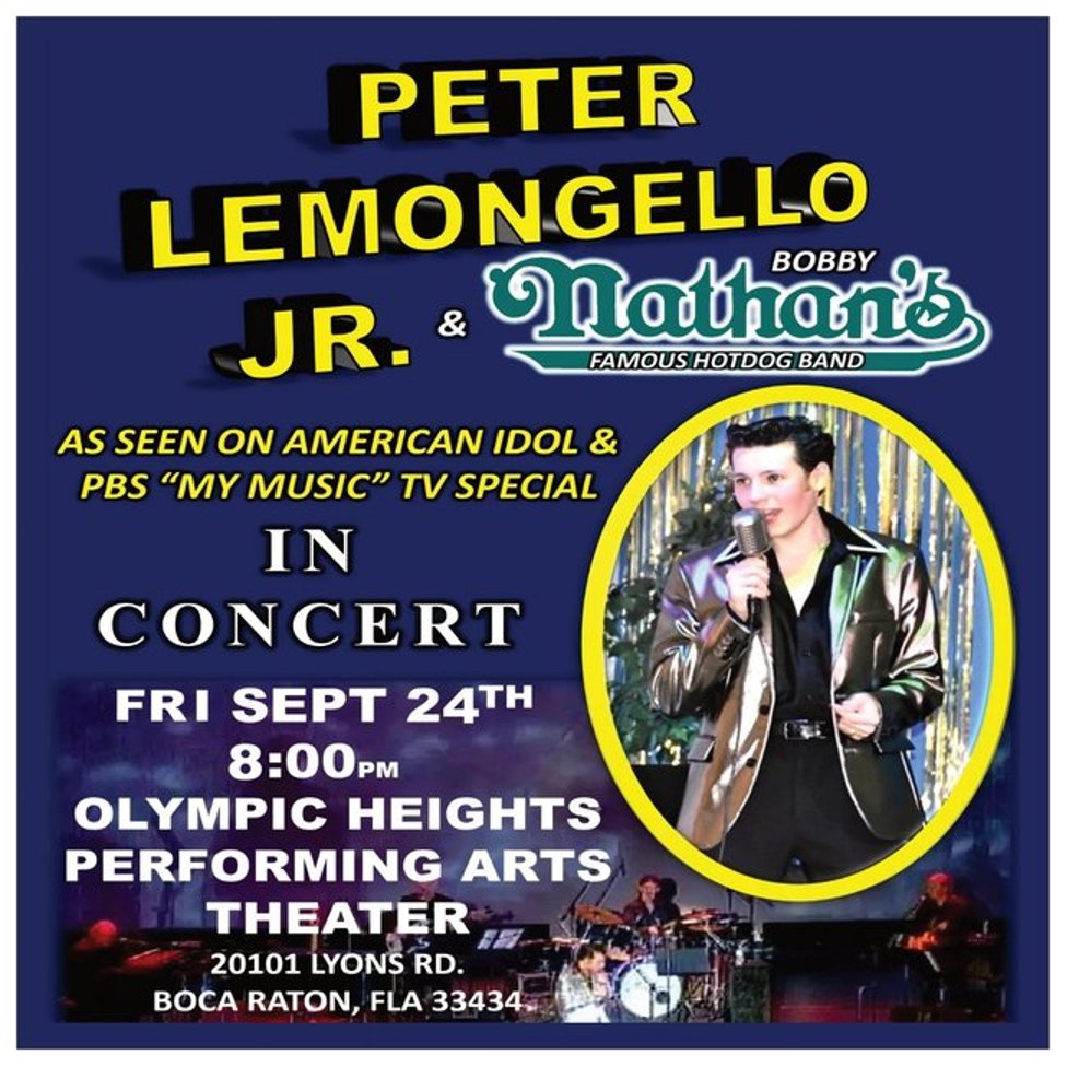 Oasis Senior Advisors South Florida is a proud sponsor of this upcoming event on Friday, September 24th! Please join us for a fun night of OLDIES music at Olympic Heights Community High School in Boca Raton!
Peter has appeared on the National TV shows... lemongello.live