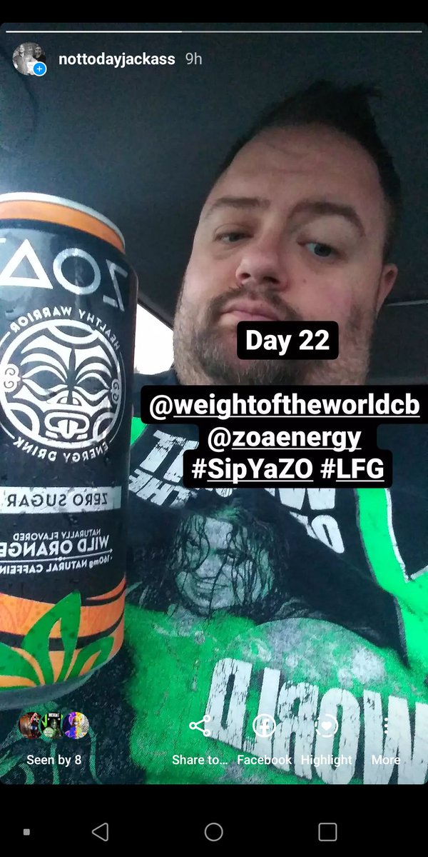 Day 22

Keeping the tradition alive with another 65 minute fasted cardio session at Extreme! 

Big 1 month weigh in is Wed!!

Starting the <a href="/goligummies/">goligummy</a> tomorrow!!

Powered by 💪
<a href="/ZOAenergy/">ZOAEnergy</a> Orange
<a href="/premierprotein/">PremierProtein</a> Vanilla

#MajorFitnessChallenge <a href="/MajorWFPod/">The Major Wrestling Figure Podcast</a>
#SipYaZO #LFG <a href="/TheRock/">Dwayne Johnson</a>