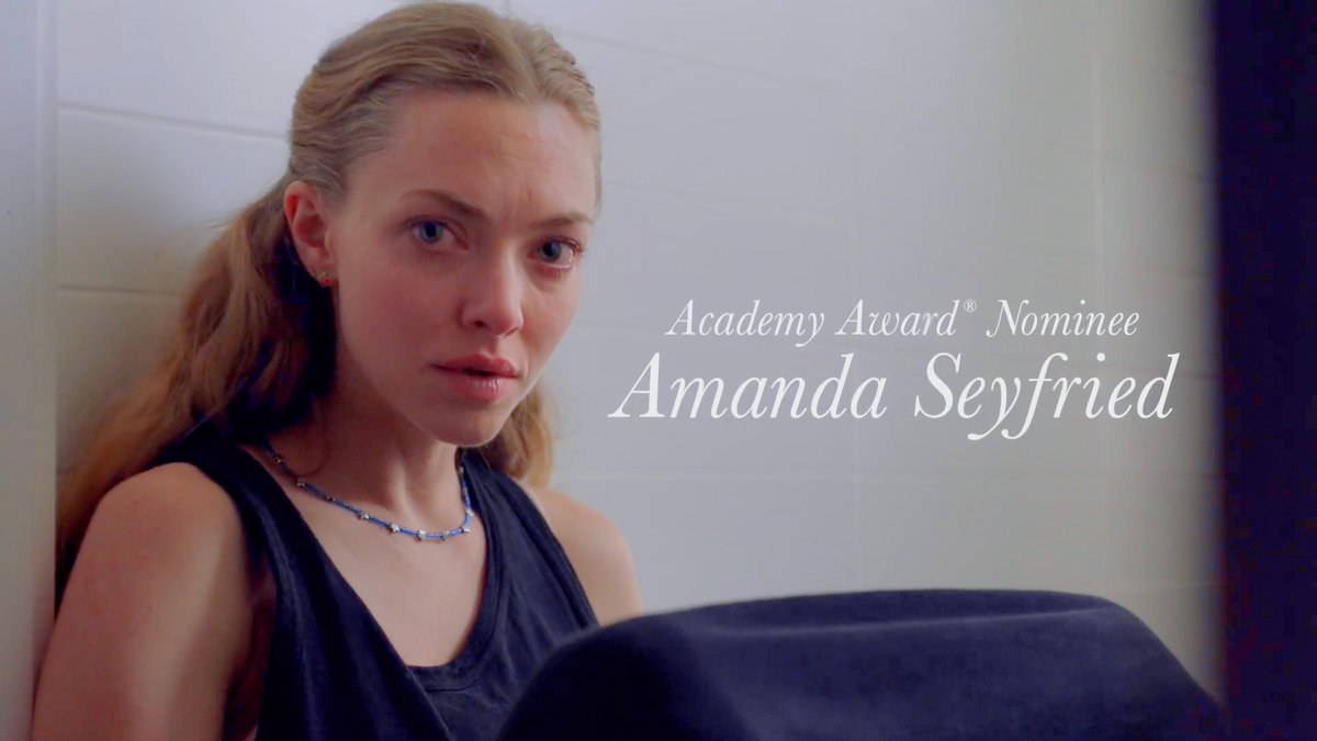 ACADEMY AWARD NOMINEE AMANDA SEYFRIED #AMouthfulofAirMovie