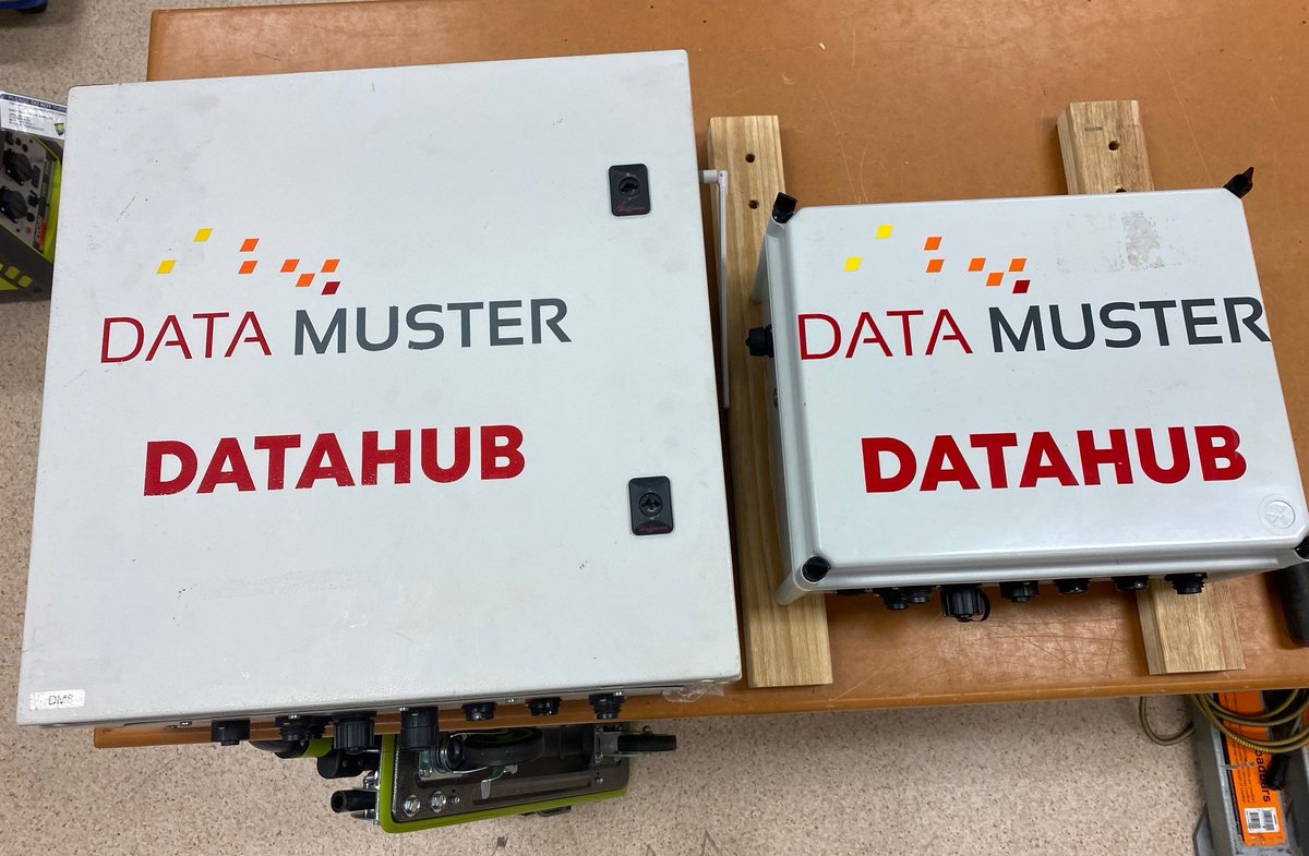 Data_Muster's tweet photo. Once a bulky item, DataMuster Datahubโs are now compact and lightweight, but still built to withstand the extreme elements of extensive grazing landscapes #agtech #datamuster
https://t.co/gluRwV861N https://t.co/shIr4r9GHf