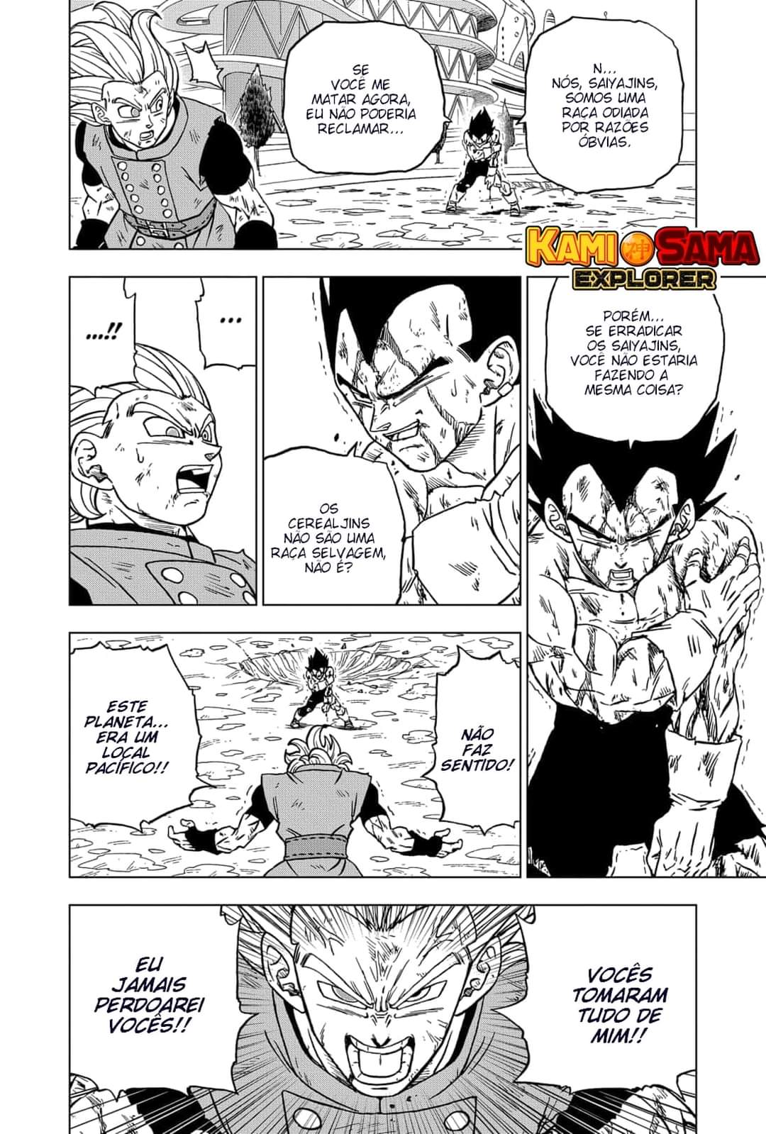 Kami Sama Explorer 👹👒 on X: Planeta Vegeta, em Dragon Ball Z