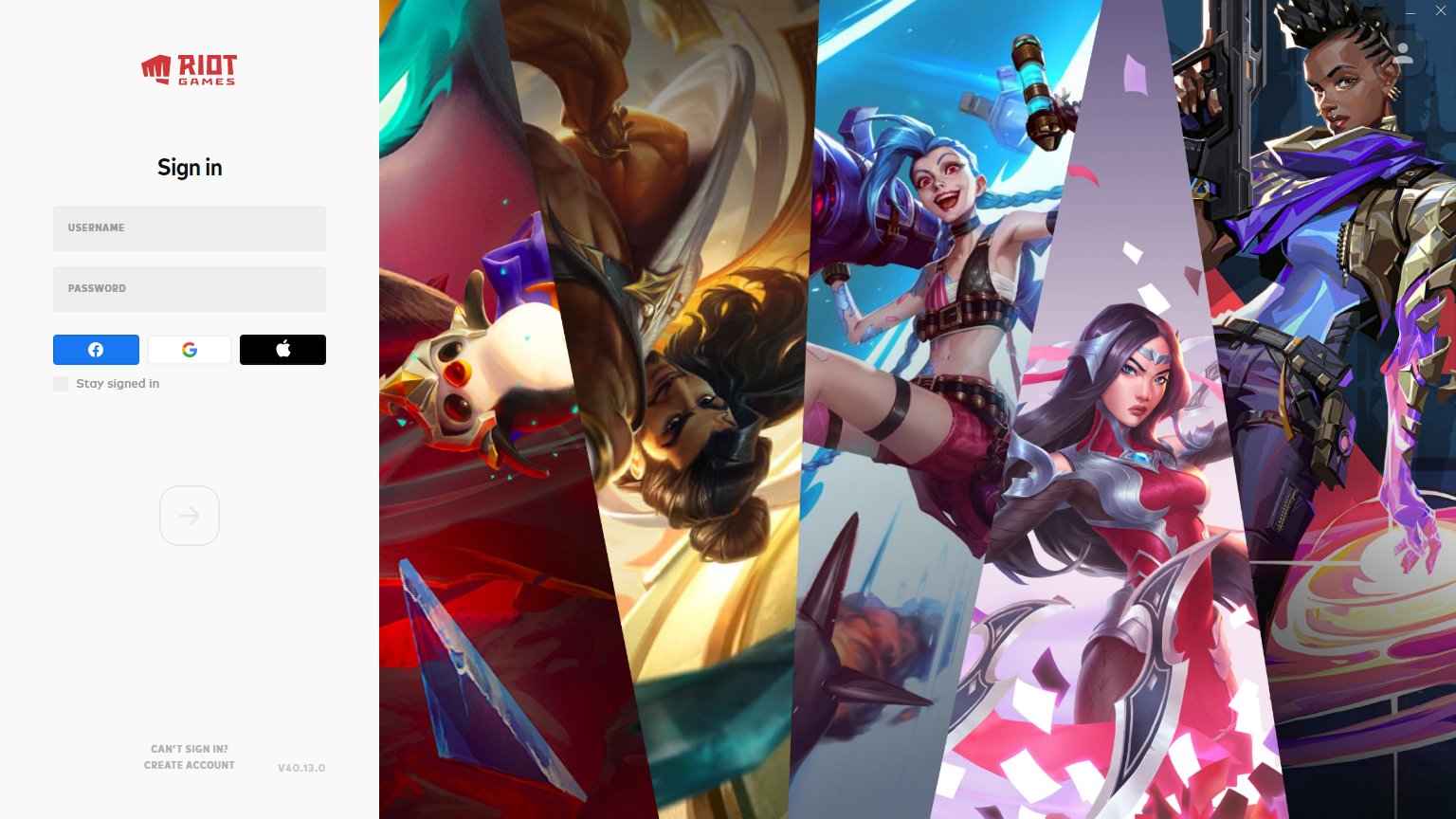 Riot games личный кабинет. Клиент Riot. Riot games client. Клиент Лиги легенд. Райот геймс лаунчер.