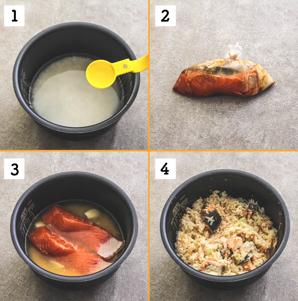 2合炊いてもあっという間に無くなっちゃう美味しさ？！鮭を使った炊き込みご飯レシピ！