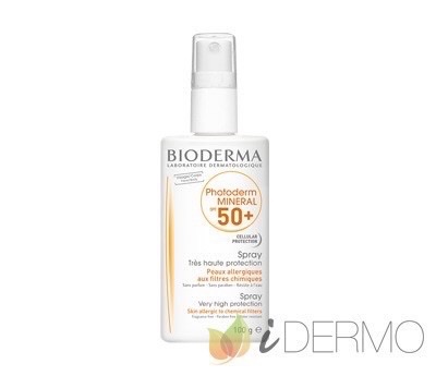 PHOTODERM MINERAL SPRAY SPF50+ #Bioderma ow.ly/uCjF30rx7yU
es una leche que ofrece una protección máxima para pieles alérgicas a los filtros químicos, a los perfumes y/o a cualquier tipo de exposición solar.